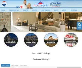 Justteam.ca(Homes For Sale) Screenshot