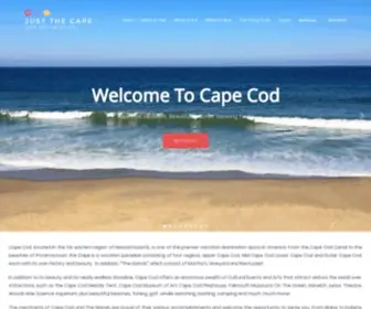 Justthecape.com(Cape Cod Vacations) Screenshot