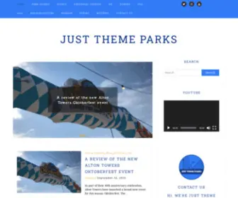 Justthemeparks.com(Just Theme Parks) Screenshot