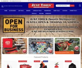 Justtools.com.au(Power Tools & Cordless Tools) Screenshot