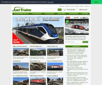 Justtrains.net(Just Trains) Screenshot