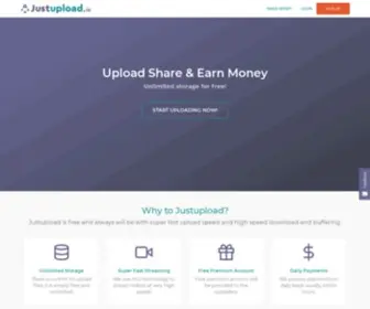 Justupload.io(justupload) Screenshot