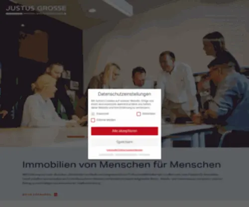 Justus-Grosse-Immobilien.de(Immobilienunternehmen Justus Grosse) Screenshot