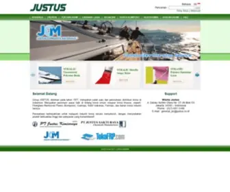 Justus.co.id(Justus Kimiaraya) Screenshot