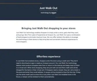 Justwalkout.com(Just Walk Out) Screenshot