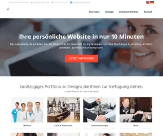 Justwebsite.de(Just Website) Screenshot