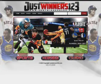 Justwinners123.com(Justwinners 123) Screenshot