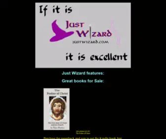 Justwizard.com(Just Wizard Shop) Screenshot