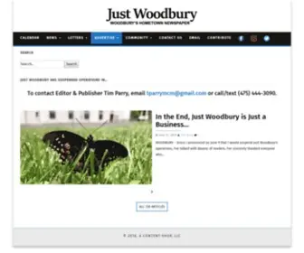 Justwoodbury.com(Justwoodbury) Screenshot