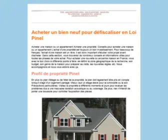 Justwriteletters.com(Acheter un bien immobilier en Loi Pinel en 2021) Screenshot