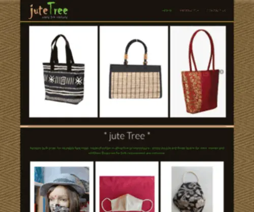 Jutetree.com(Jute Bags) Screenshot