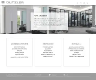 Jutzler.com(JUTZLER AG) Screenshot