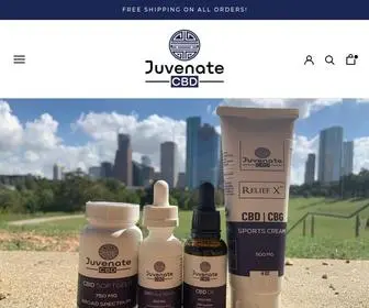 Juvenatecbd.com(Juvenate CBD) Screenshot