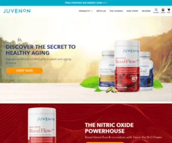 Juvenon.com(Juvenon) Screenshot