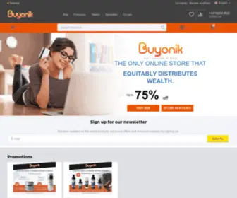 Juvensia.com(Buyonik Centre Boutiques) Screenshot