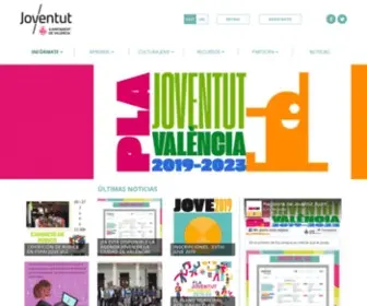 Juventud-Valencia.es(Juventud Valencia) Screenshot