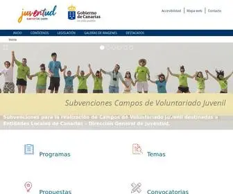 Juventudcanaria.com(Juventud Canaria) Screenshot