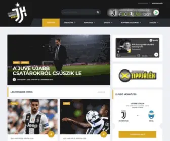 Juventushungary.hu(A zebra piros) Screenshot