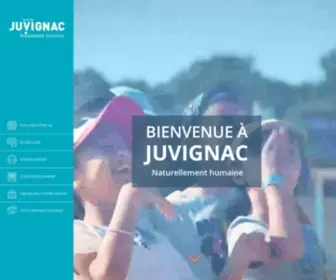 Juvignac.fr(Le site officiel de la ville) Screenshot