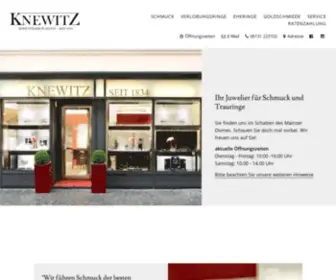 Juwelier-Knewitz.de(Eheringe ♥ Trauringe ♥ Verlobungsringe) Screenshot