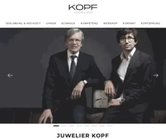 Juwelier-Kopf.at(Juwelier Kopf) Screenshot