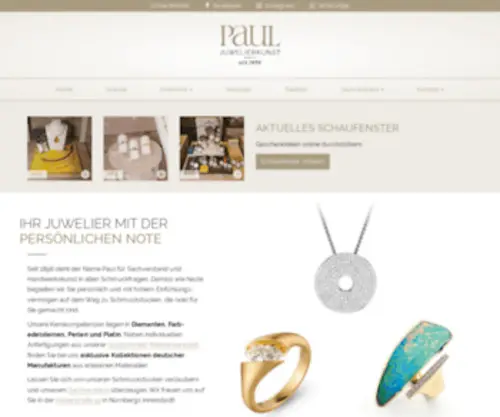 Juwelier-Paul.de(Juwelier PAUL Nürnberg) Screenshot