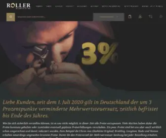 Juwelier-Roller.de(Lassen Sie sich von uns beraten) Screenshot