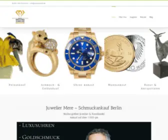 Juweliermere.de(€/g) Screenshot