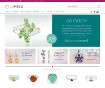 Juwelo.com(Gemstone Jewelry at an Affordable Price) Screenshot