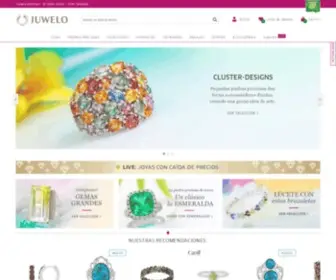 Juwelo.es(Joyas de piedras preciosas baratas online) Screenshot