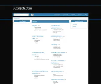 Juxinzdh.com(各种钢产品) Screenshot