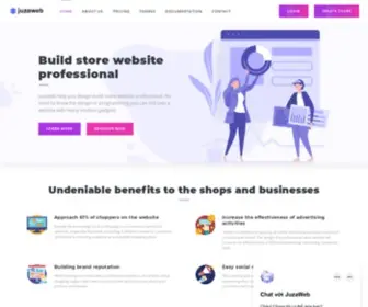 Juzaweb.com(Free store website) Screenshot