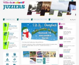 Juziers.fr(Ville de Juziers) Screenshot