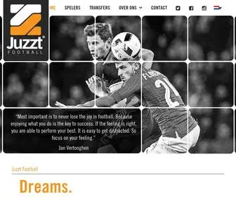 Juzztfootball.nl(Juzzt Football) Screenshot