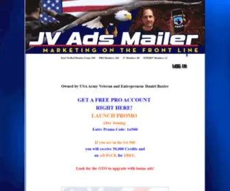 Jvadsmailer.com(JV Ads Mailer) Screenshot