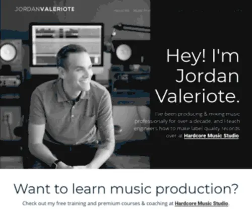 Jval.me(Jordan Valeriote) Screenshot