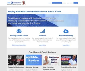 Jvanderlaan.com(Your Source for Online Business Information) Screenshot