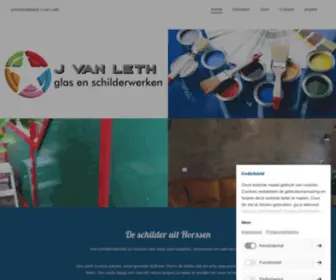 Jvanleth.nl(De schilder van nijmegen en omstreken) Screenshot