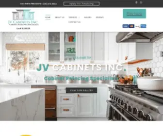 Jvcabinetmakers.com(JV Cabinets INC) Screenshot