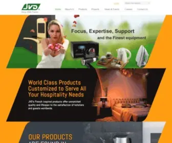 JVD.com.sg(French manufacturer of hygiene and hotel products) Screenshot