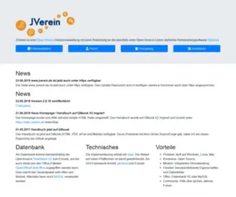 Jverein.de(JVerein) Screenshot