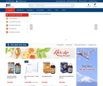 Jvi.vn(Cung cấp thực phẩm chức năng nội địa Nhật Bản) Screenshot