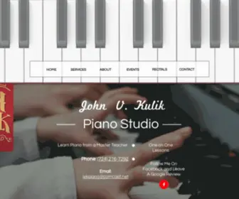 JVkpianostudio.com(My goal as a piano teacher) Screenshot