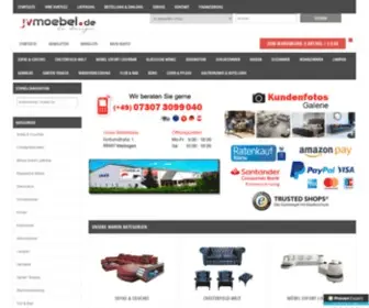 Jvmoebel.de(Das große Online Möbelhaus. Ledersofa & Designer Sofa günstig online kaufen. Möbel Online) Screenshot