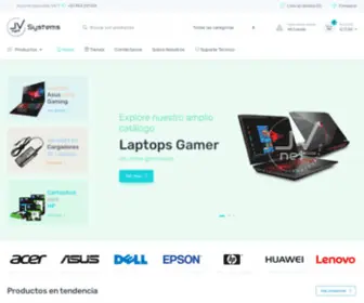 Jvnetsystems.com(Laptops Gaming) Screenshot