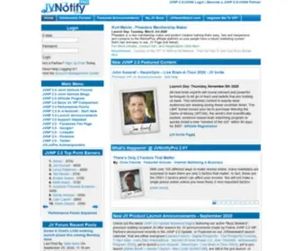 Jvnotifypro.com(Joint Venture (JV) Marketing) Screenshot