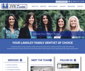 JVrdental.com(Dentist Walnut Grove) Screenshot