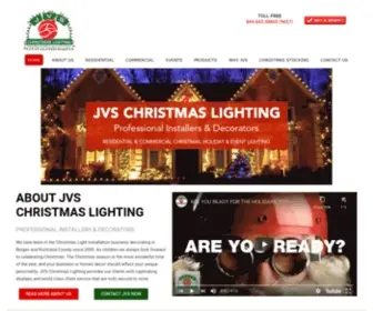 JVSChristmaslighting.net(JVS Christmas Lighting) Screenshot