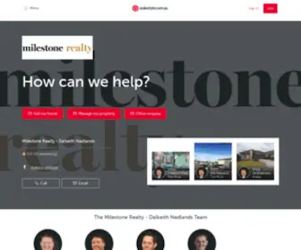 JVsrealestate.com.au(Residential real estate for sale & lease by Milestone Realty) Screenshot