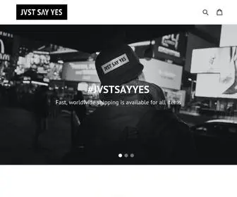 JVStsayyes.com(JVST SAY YES) Screenshot